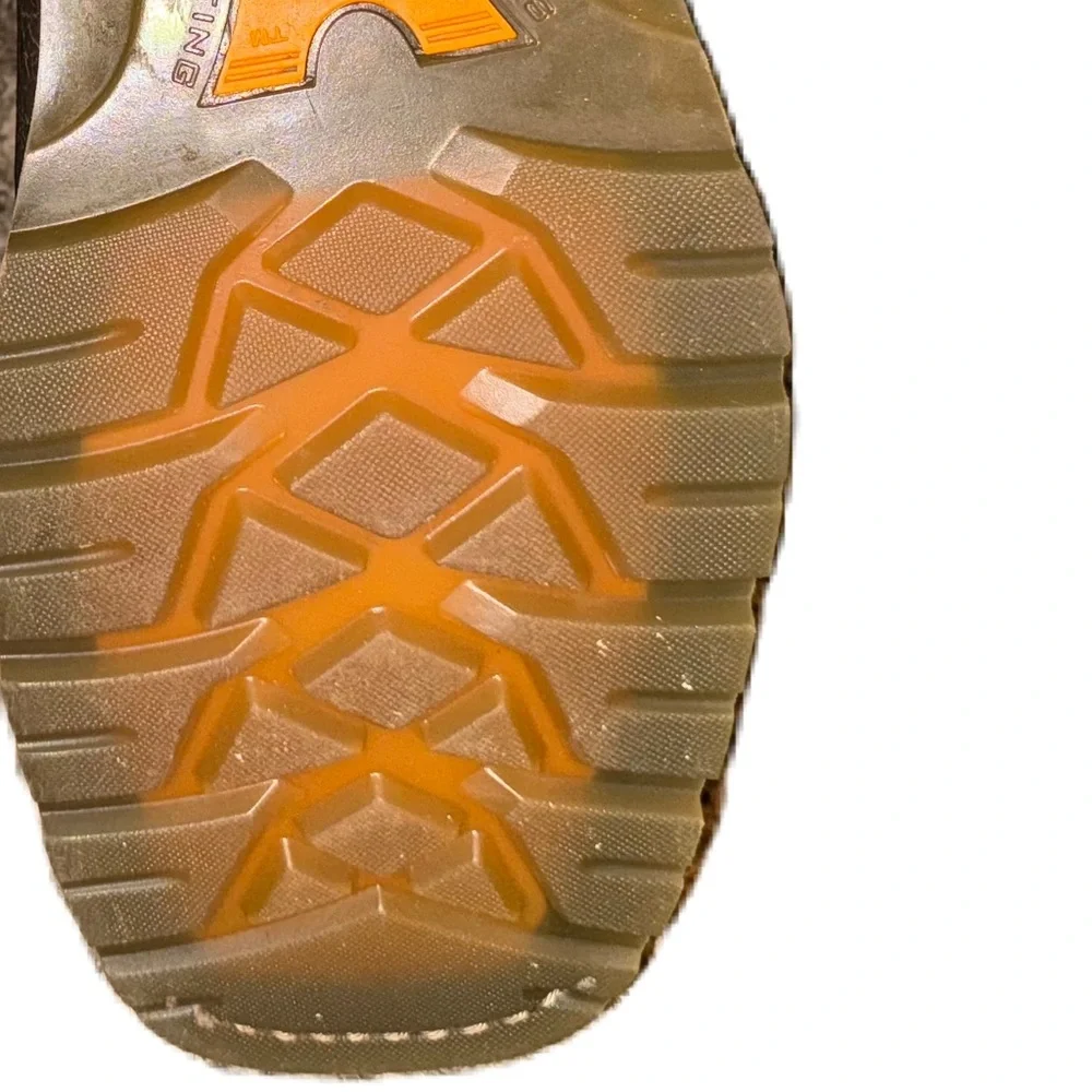 Ariat 12D Rambler Western Cowboy Work Boots Tread Earth Brown Steel Toe EUC Best - Picture 4 of 11